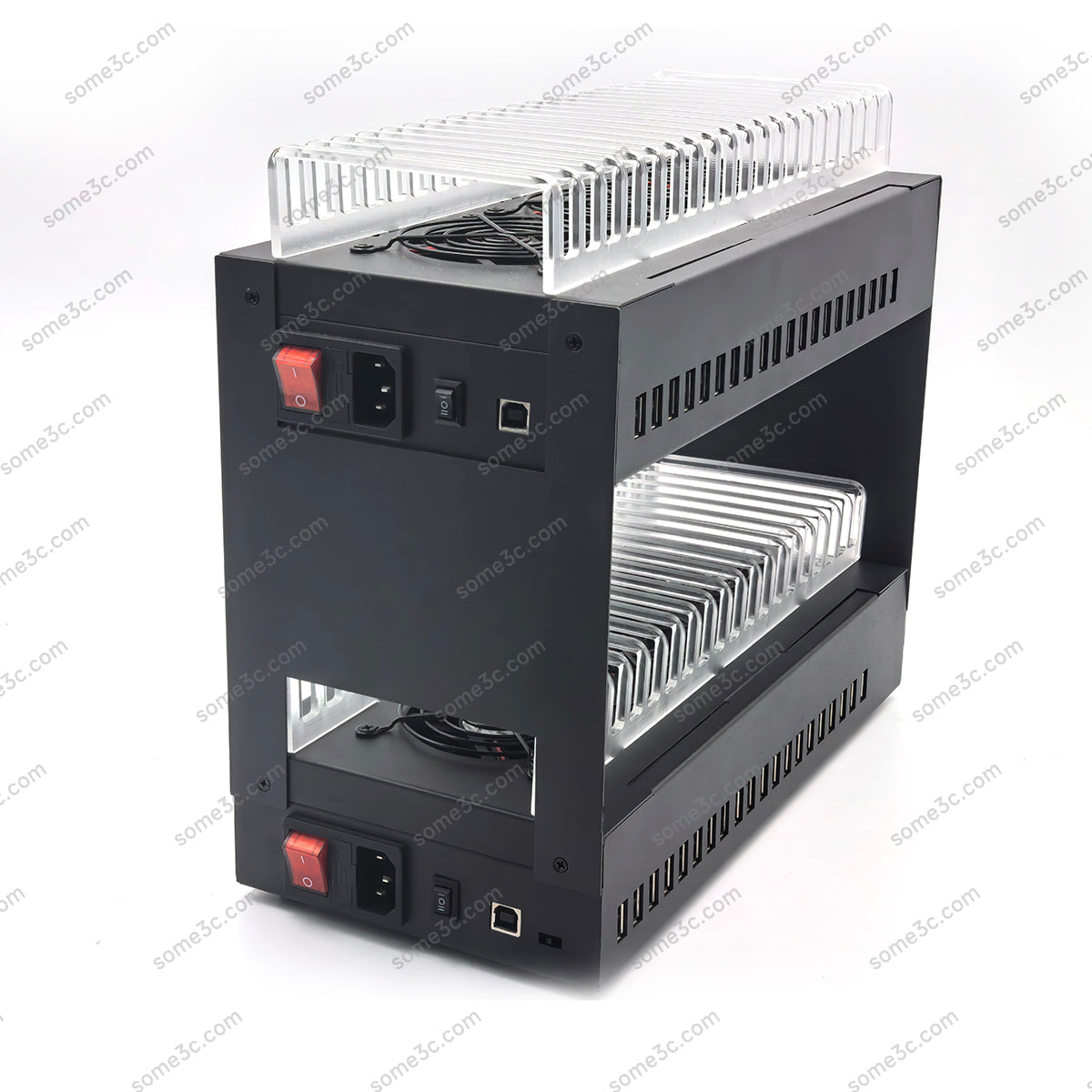 DIY USB HUB Charger Phone Farm Holder HUB Phone Farming Rack Equipment Setup Charging Stand hardware