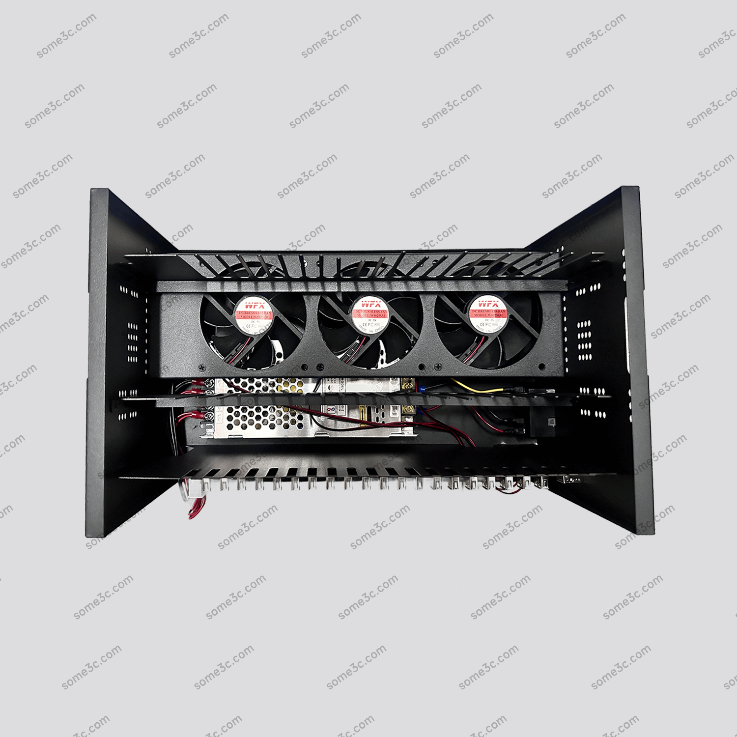 Mobile phone Farm Chassis 20 Box Phone farm Accessories Telephone Motherboard Empty Box Android Smartphone Chassis Group Control Matrix USB Connection independent ports