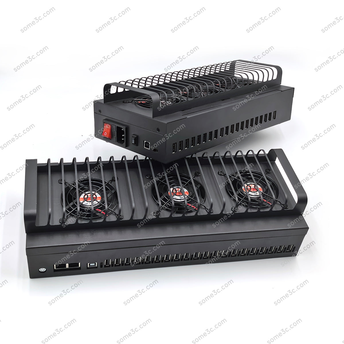 DIY USB HUB Charger Phone Farm Holder HUB Phone Farming Rack Equipment Setup Charging Stand hardware