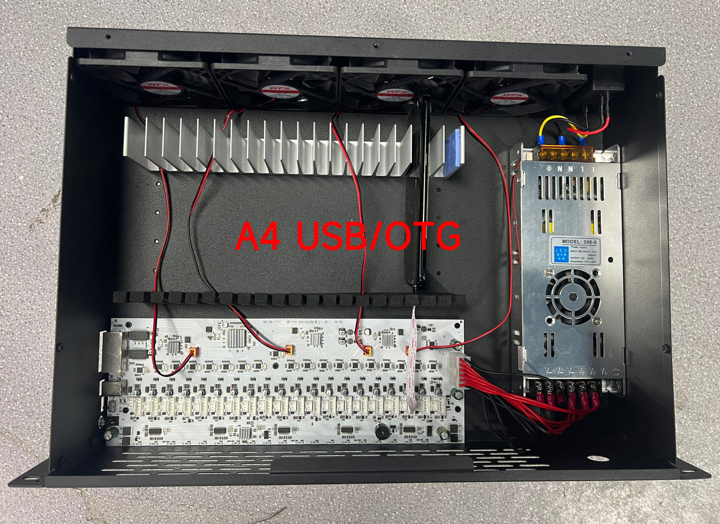 2U Server Rack Phone Case 20 Mobile Phone motherboard SmartPhone Chassis Group Control Ethernet LAN USB OTG Connection Box Phone Farm Matrix