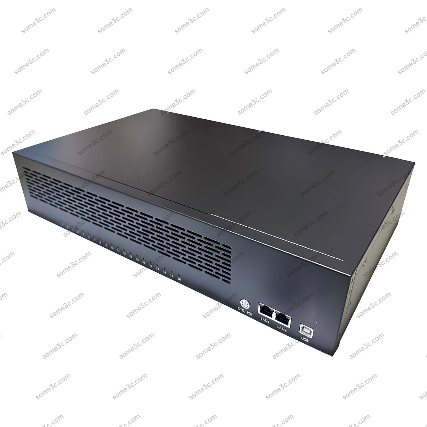 Rack de servidor 2U, caja vacía, chasis para teléfono móvil, 20 unidades, placa base para teléfono móvil, control de grupo, Ethernet, LAN, conexión USB OTG, caja para teléfono Android