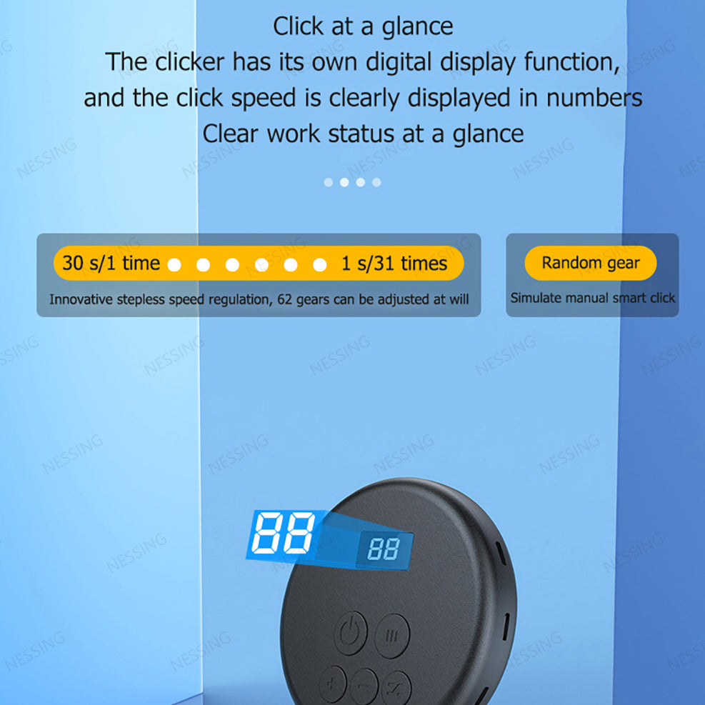 Universelles mobiles Bildschirm-Autoklicker-Gerät für physische Simulation von Fingertipps, Spiel, TikTok, kontinuierliches Klicken für iPad, iPhone, iOS, Android