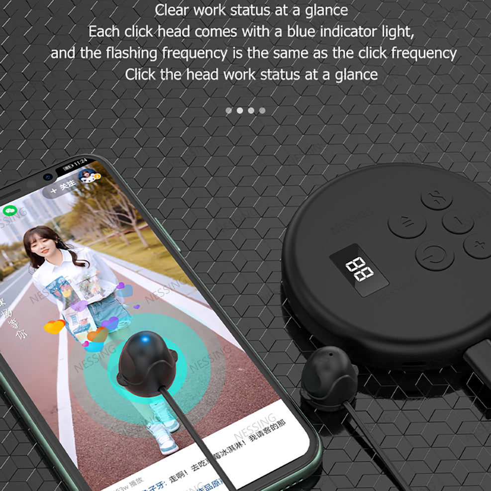 Universelles mobiles Bildschirm-Autoklicker-Gerät für physische Simulation von Fingertipps, Spiel, TikTok, kontinuierliches Klicken für iPad, iPhone, iOS, Android