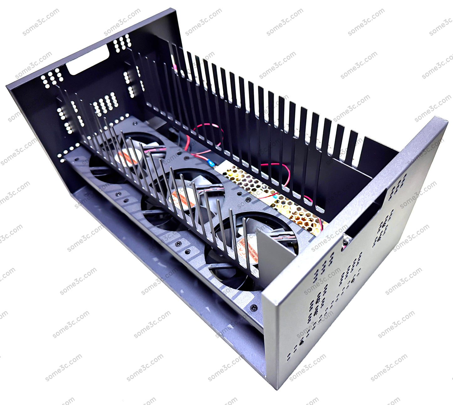 Teléfono móvil Granja Chasis 20 Caja Granja de teléfonos Accesorios Teléfono Placa base Caja vacía Teléfono inteligente Android Chasis Grupo Matriz de control Conexión USB Puertos independientes