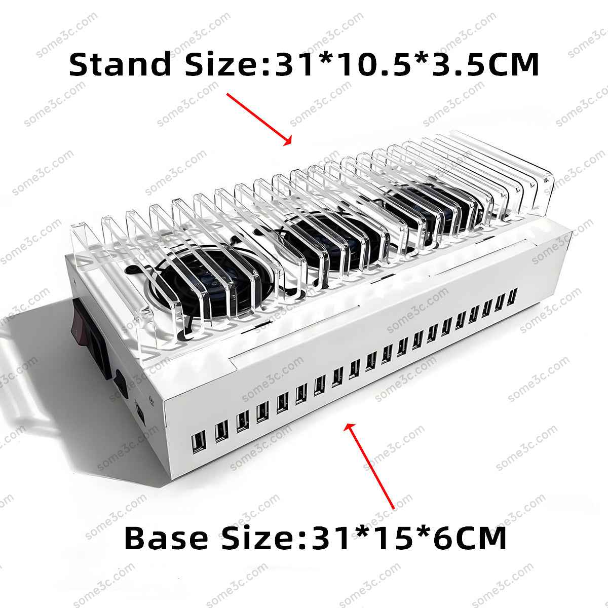 DIY USB HUB Phone Farm Charging Stand - SOME 3C Phone Farm Hardware & Chassis