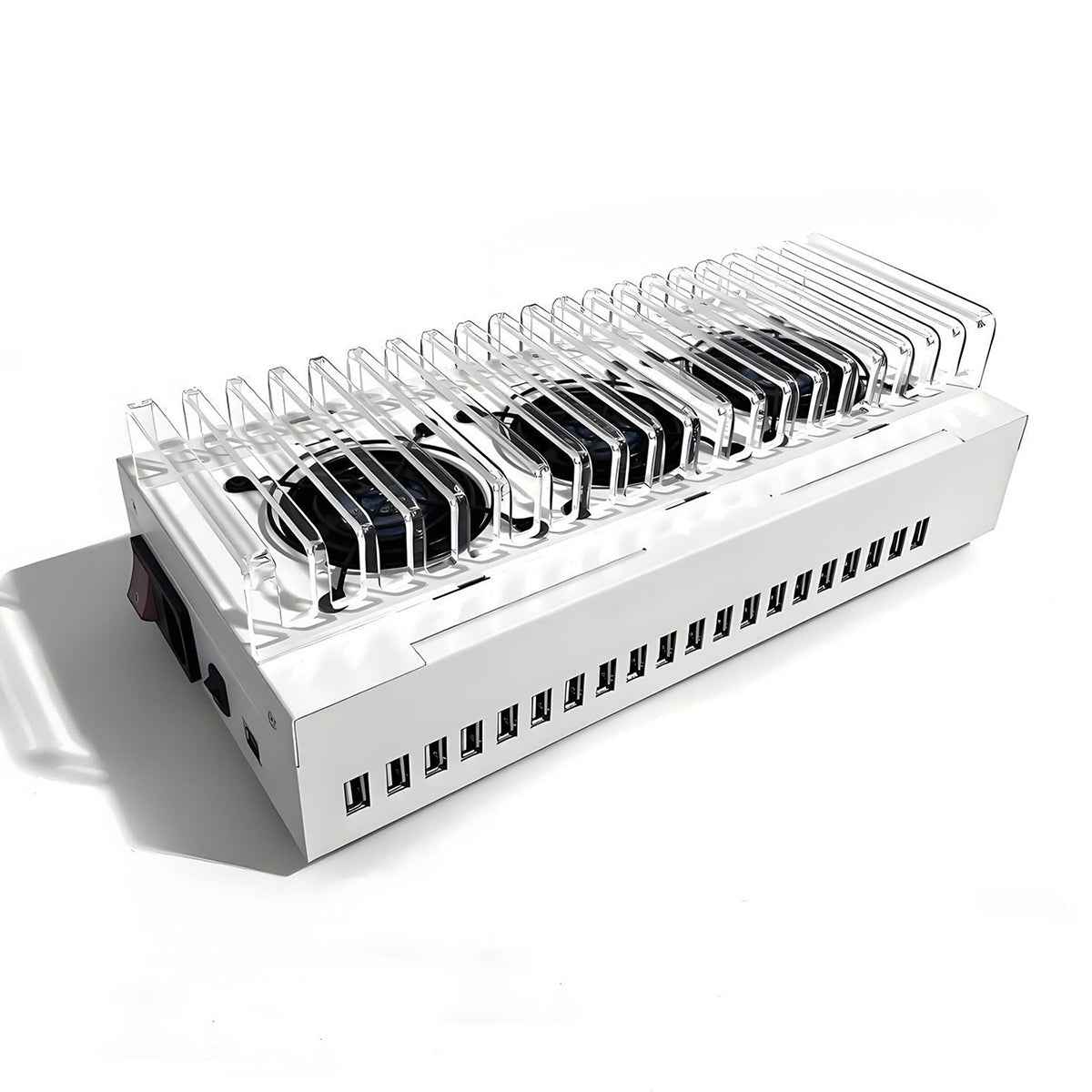 DIY USB HUB Charger Phone Farm Holder HUB Phone Farming Rack Equipment Setup Charging Stand hardware