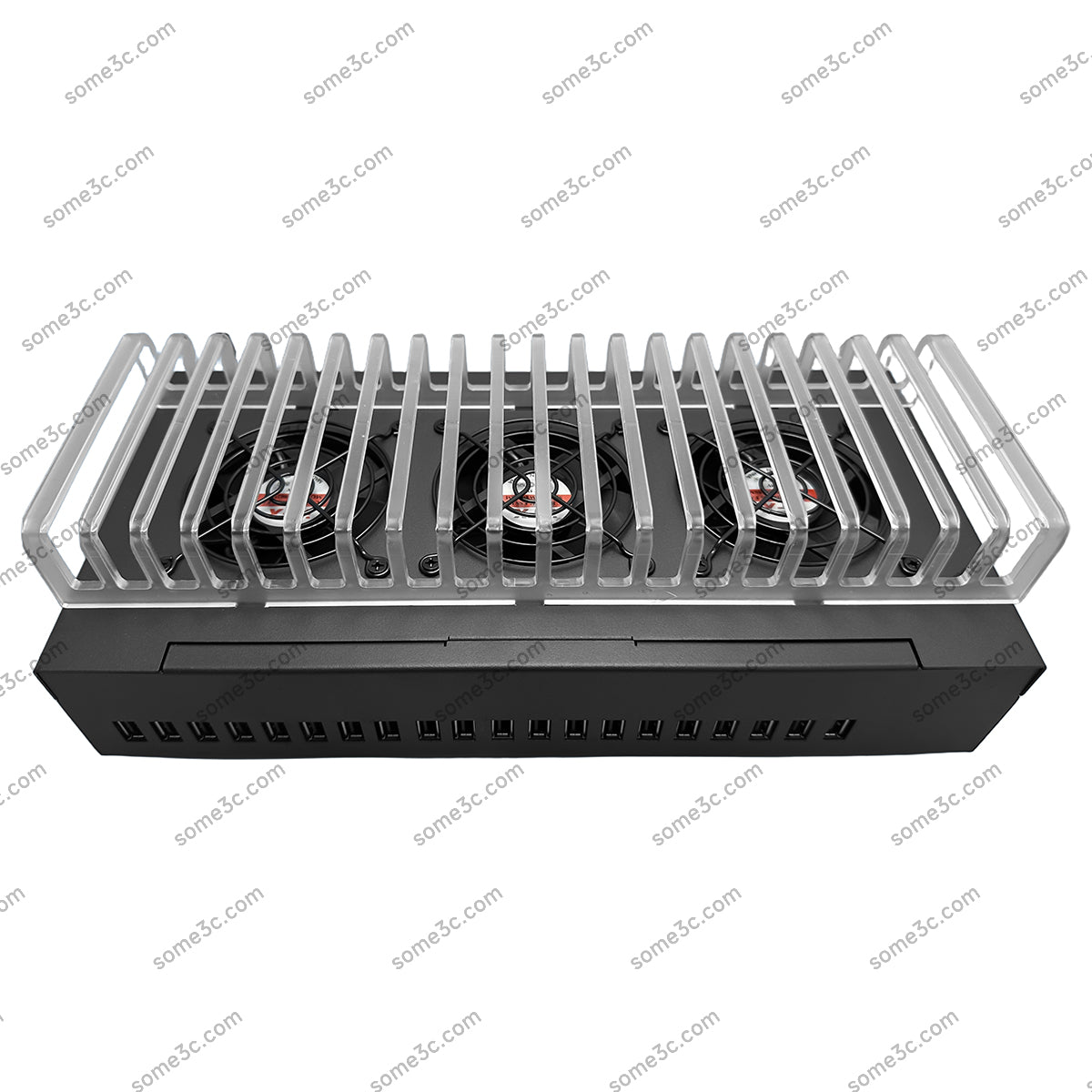 Acrylic RGB Mobile phone 20 USB Ports Charger HUB Chassis farm SmartPhone Group Control USB Connection Farming Accessories