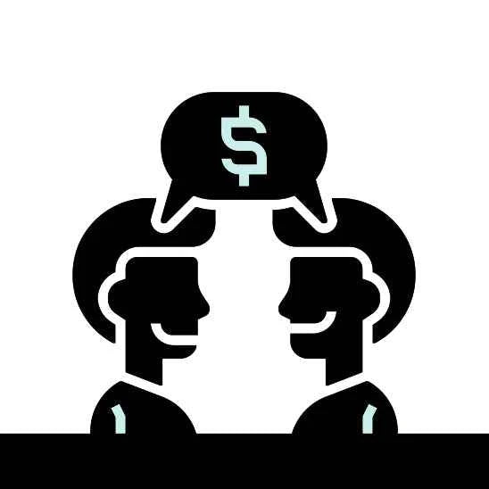 Negotiated amount payment link