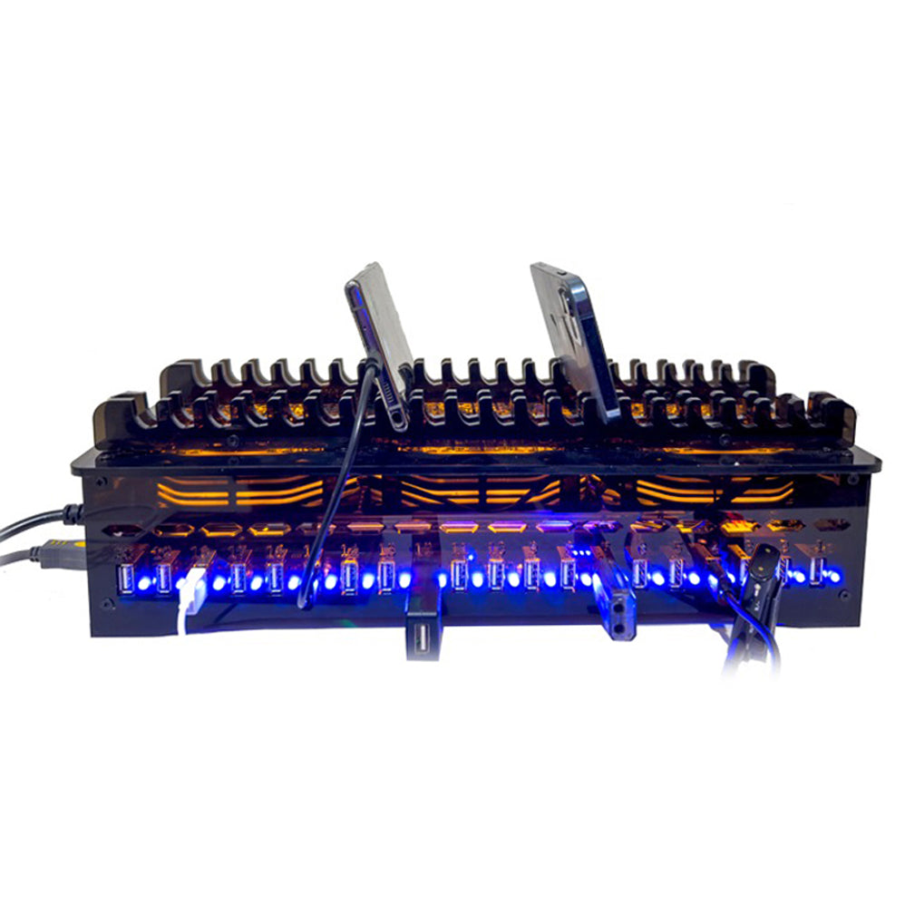2025 China Android phones to setup mobile Phone farms Click farm phone farm box rack Set up phone farming