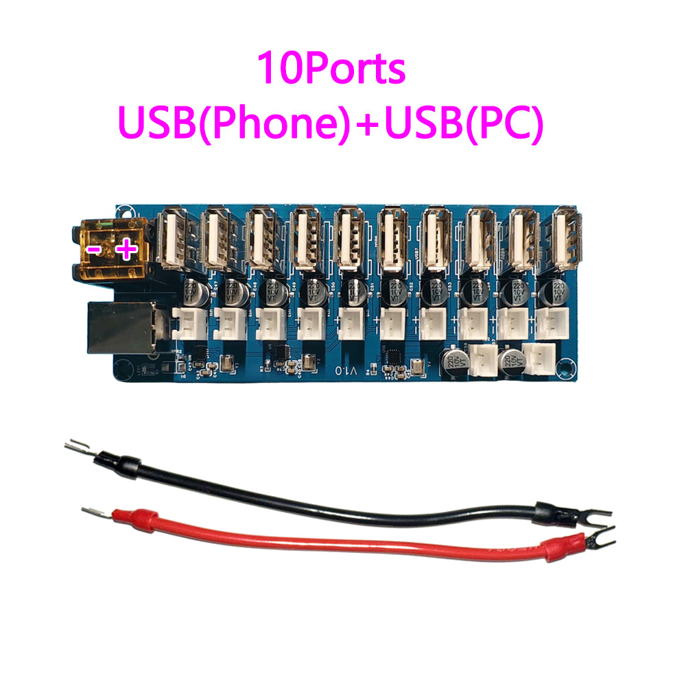 Mobile Phone Group Control Equipment Motherboard Ethernet / WIFI Connection Independent Switch Fan Adjustable Supports USB / OTG - SOME 3C - box phone farm  - phone farm