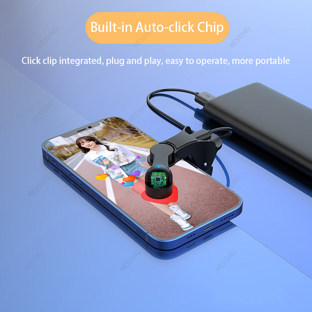 Screen Auto Clicker For TikTok Youtube Video Live Streaming App Smartphone Game Screen Touchbot Tapper Finger For iPhone Ipad Samsung Android