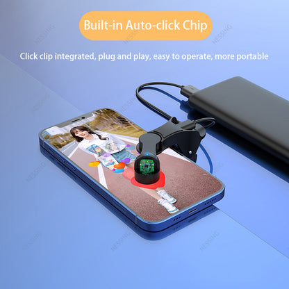 Screen Auto Clicker For TikTok Youtube Video Live Streaming App Smartphone Game Screen Touchbot Tapper Finger For iPhone Ipad Samsung Android