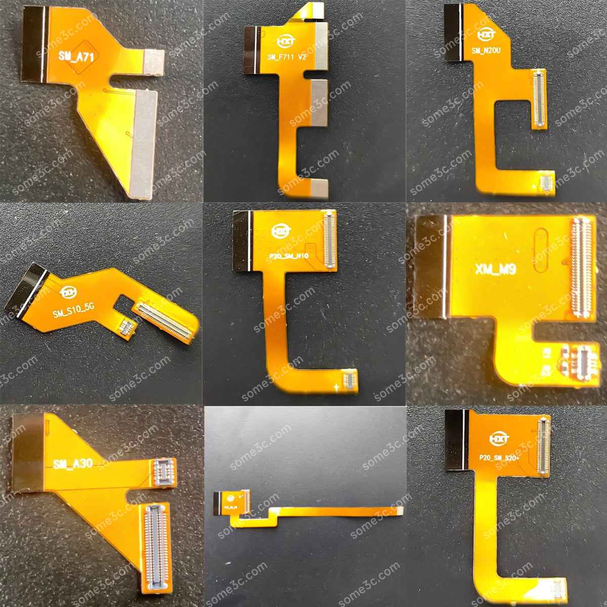 For HXT P30 P20 Box Chassis Samsung XIAOMI HUAWEI Phone Farm FPC Board Flexible Cables Connecting accessories