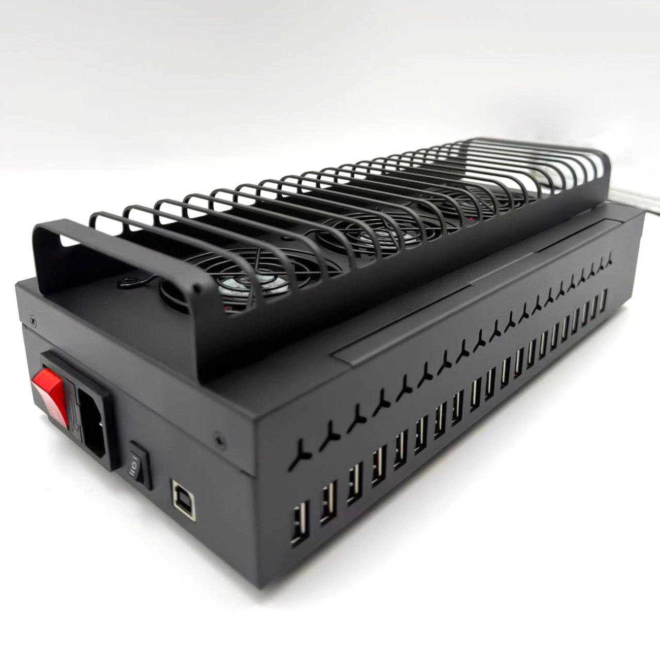 DIY USB HUB Charger Phone Farm Holder HUB Phone Farming Rack Equipment Setup Charging Stand hardware