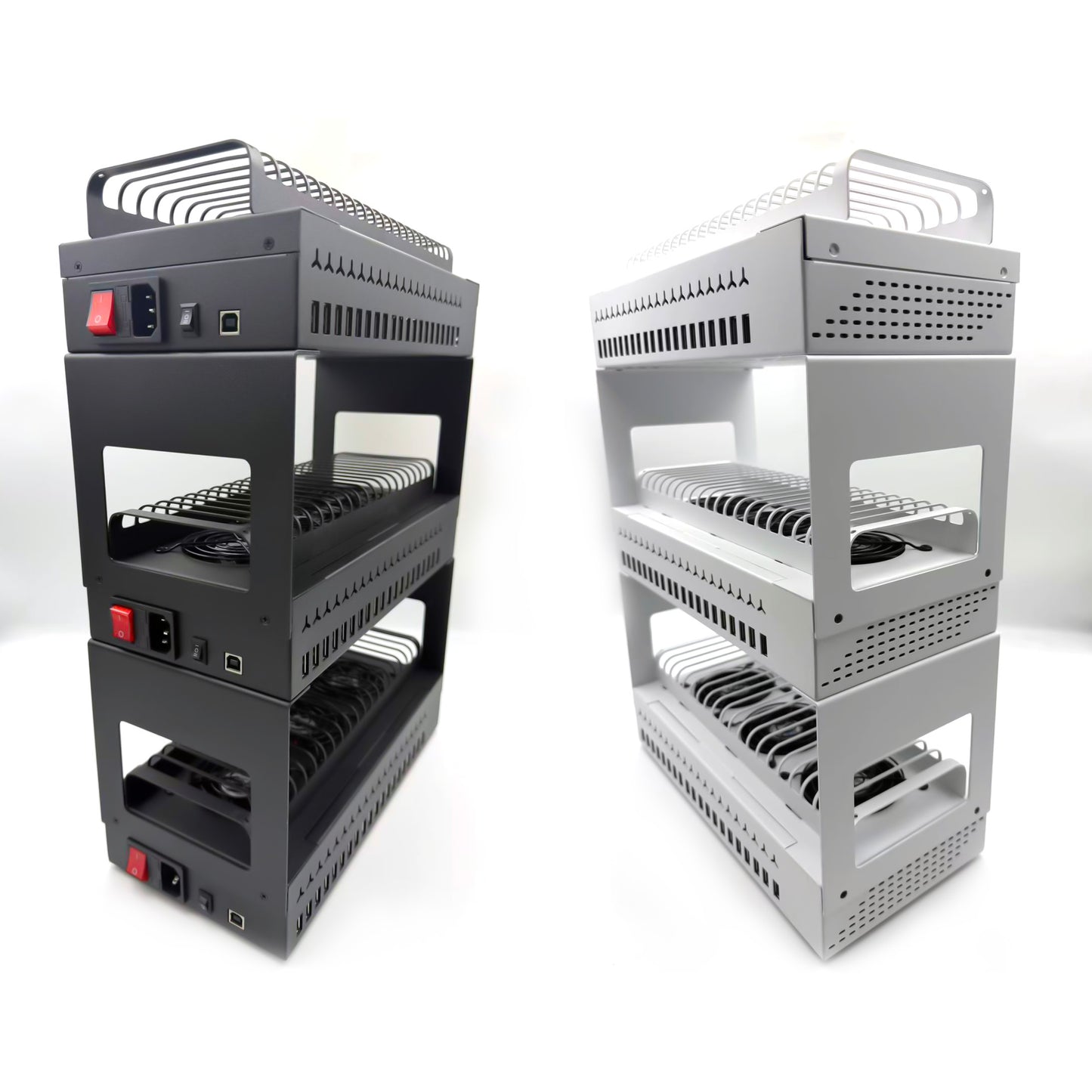 DIY USB HUB Charger Phone Farm Holder HUB Phone Farming Rack Equipment Setup Charging Stand hardware - SOME 3C - box phone farm  - phone farm