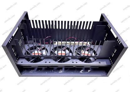 Mobile phone Farm Chassis 20 Box Phone farm Accessories Telephone Motherboard Empty Box Android Smartphone Chassis Group Control Matrix USB Connection independent ports